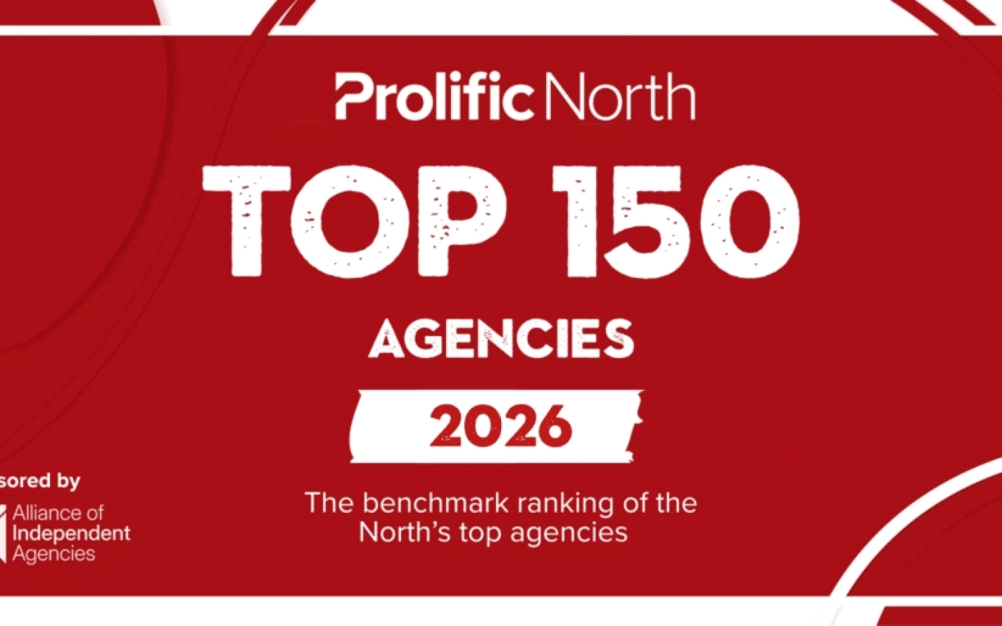 Prolific North Top 150 Agencies graphic | Aberfield Communications